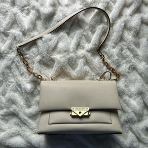 Michael Kors Cream Shoulder Bag